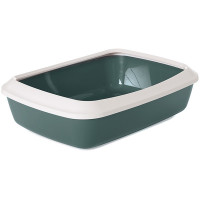 Savic Iriz Nordic Litter Tray туалет для котов, 42 см х 31 см х 12.5 см, зеленый