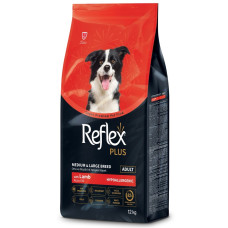 Reflex Plus Adult Medium & Large Breeds Lamb & Rice сухий корм з ягнятком для собак середніх і великих порід, 12 кг