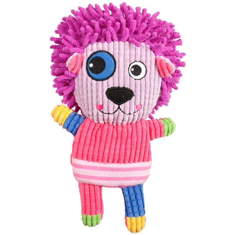 Flamingo Corduroy Lion игрушка для собак, 25 см