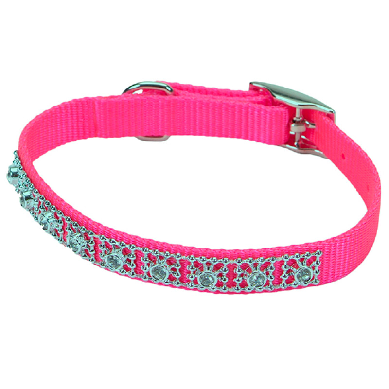 Coastal Jeweled нашийник зі стразами для собак, 25 см, фіолетовий