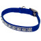 Coastal Jeweled нашийник зі стразами для собак, 25 см, синій