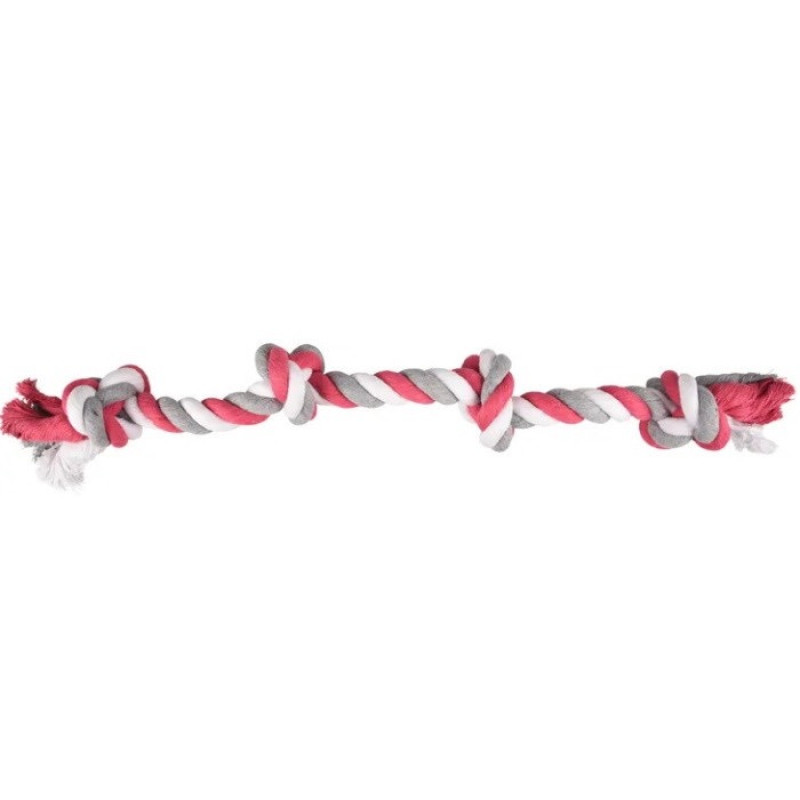 Flamingo Cotton Bone 4 Knots игрушка для собак, 60 см