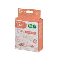 Velvet Paw Tofu рослинний наповнювач для котячого туалету для довгошерстих котів, 6 л