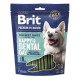 Brit Premium Dental Snacks L лакомства для чистки зубов для собак крупных пород, 250 гр - фото 1