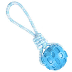 Flamingo Rudo Ball With Rope іграшка для собак, 7.5 см