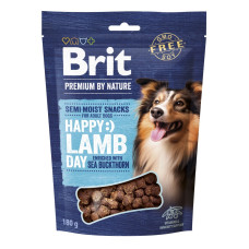 Brit Premium Semi-Moist Snacks Lamb With Sea Buckthorn лакомство для собак с ягнятиной, 180 гр