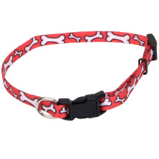 Coastal Li`l Pals нашійник для собак, 15-20 см, червоний
