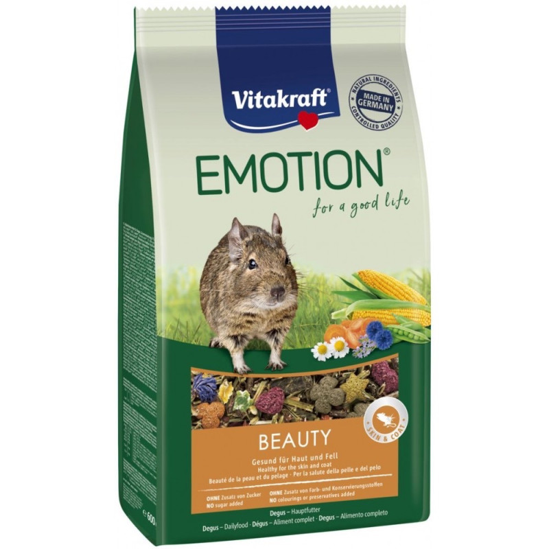 Vitakraft Emotion Beauty Selection корм для дегу, 600 гр