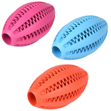 Flamingo Dental Rugby Ball игрушка для собак, 11 см