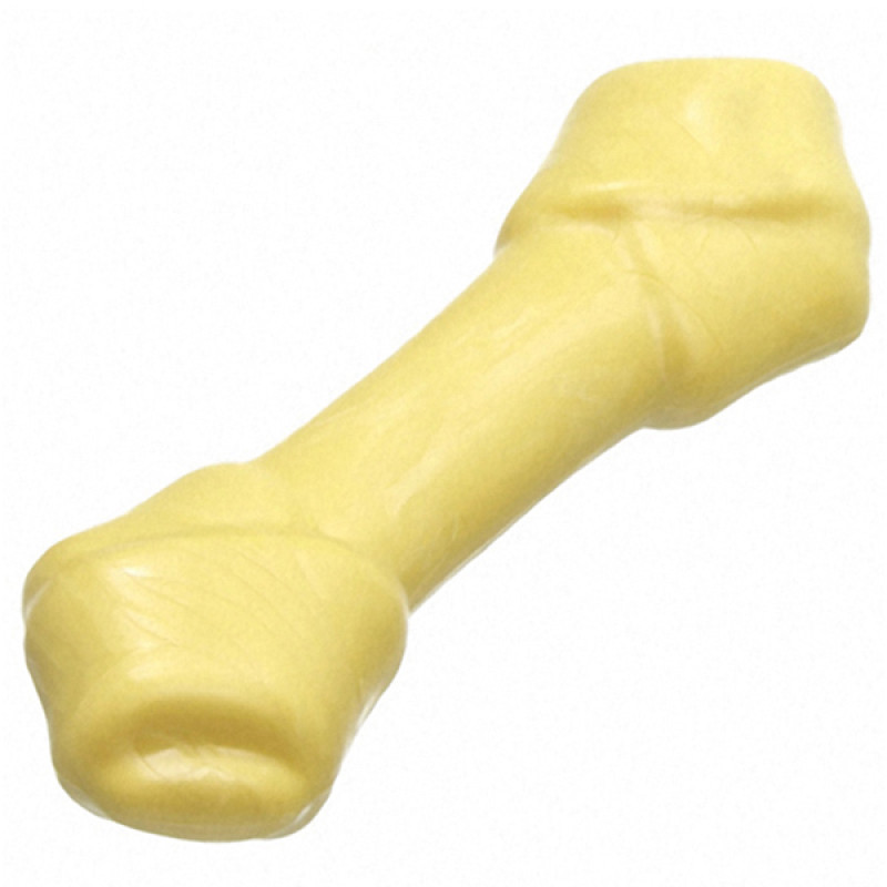 Flamingo Good4Fun Bone іграшка для собак, 14 см, ваніль
