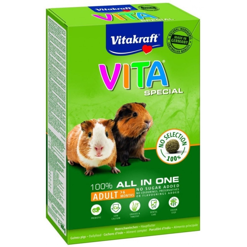 Vitakraft Vita Special корм для морских свинок, 600 гр