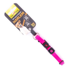 GimDog Harlem нашийник для собак, 20-30 см х 1 см, рожевий