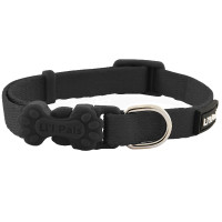 Coastal Li`l Pals Nylon нашейник для собак малых пород, 15-20 см, черный