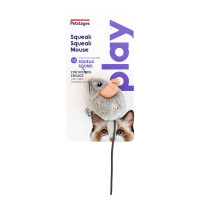 Outward Hound Petstages Squeak Squeak Mouse игрушка для котов, 4 см