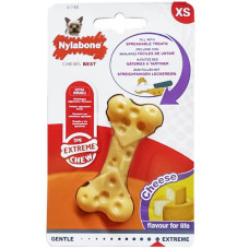 Nylabone Extreme Chew Cheese Bone іграшка для собак, 7.5 см