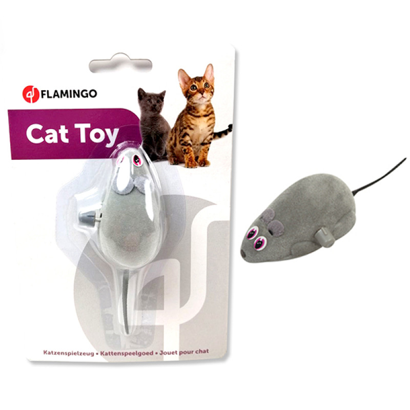 Flamingo Wind UP Darren Mouse іграшка для котів, 6 см