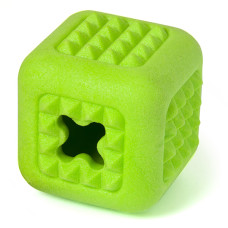 Flamingo Foam Dina Cube іграшка для собак, 6.5 см, зелений