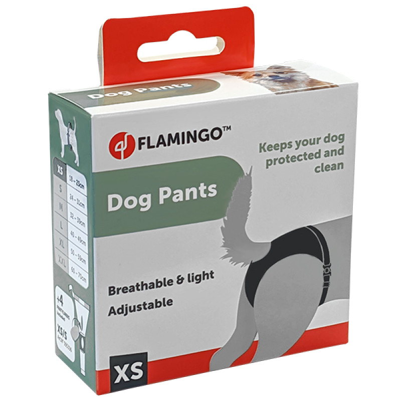 Flamingo Dog Pants Sasha гигиенические трусы для собак, размер XS