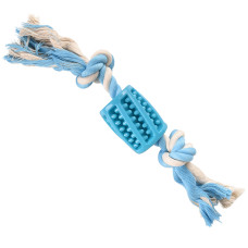Flamingo Lindo Tube With Rope игрушка для собак, 30 см