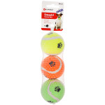 Flamingo Smash Tennis Ball іграшка для собак, 3 шт х 6 см