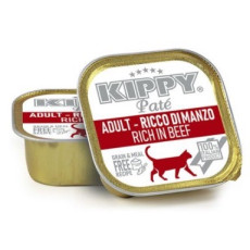 Kippy Pate Adult Cats Beef влажный корм для котов с говядиной, 90 гр
