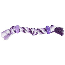 Flamingo Cotton Rope Rubber іграшка для собак, 24 см