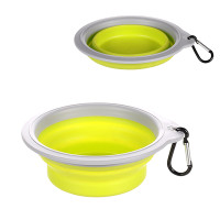 Flamingo Travel Bowl Bubo миска дорожная складная с карабином, 375 мл