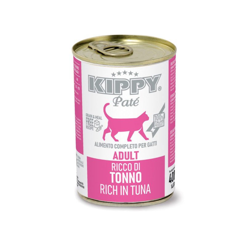 Kippy Pate Adult Cats Tuna влажный корм для котов с тунцом, 400 гр