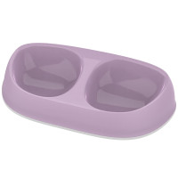 Moderna Sensibowl миска двойная для кошек для собак, 2 шт х 200 мл, фиолетовый