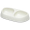 Moderna Sensibowl миска двойная для кошек для собак, 2 шт х 200 мл, белая