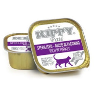 Kippy Pate Sterilised Cats Turkey влажный корм с индейкой для стерилизованных котов, 90 гр