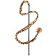 Flamingo Leopard Fishing Rod іграшка для котів, 50 см