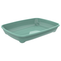 Moderna Arist-O-Tray туалет із бортиком для котів, 37 см х 28 см х 6 см, зелений