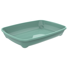 Moderna Arist-O-Tray туалет с бортиком для кошек, 37 см х 28 см х 6 см, зеленый