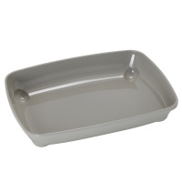 Moderna Arist-O-Tray туалет із бортиком для котів, 37 см х 28 см х 6 см, сірий