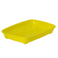 Moderna Arist-O-Tray туалет с бортиком для кошек, 37 см х 28 см х 6 см, желтый