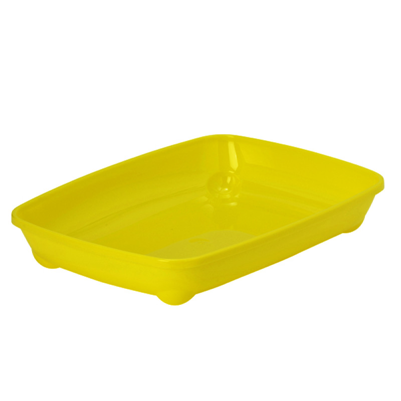 Moderna Arist-O-Tray туалет із бортиком для котів, 37 см х 28 см х 6 см, жовтий