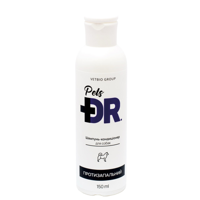 Dr.Pets Anti-Inflammatory шампунь-кондиціонер протизапальний для собак і котів, 150 мл