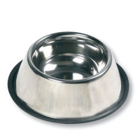 Flamingo Dish Rubber Rim миска для собак та котів з гумовим обідком, 450 мл