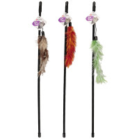 Flamingo Feather Boa іграшка дражнилка для котів, 60 см
