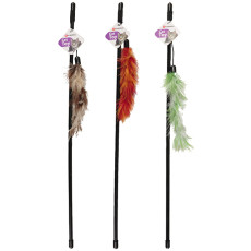 Flamingo Feather Boa іграшка дражнилка для котів, 60 см