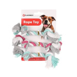 Flamingo Cotton Bone 2 Knots игрушка для собак, 14 см