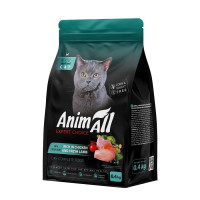 Animall Cat Sterilised Lamb сухий корм з куркою та ягням для стерилізованих котів, 400 гр