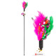 Flamingo Feather Stick іграшка дражнилка для котів, 60 см