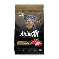 Animall Dog Turkey with Lamb Large Breed сухий корм з індичкою та ягнятиною для собак великих порід, 12 кг
