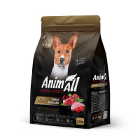 Animall Dog Turkey and Lamb Medium Breed сухой корм с индейкой и ягнятиной для собак средних пород, 2.5 кг