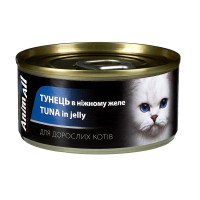 Animall Cat Wet вологий корм для котів з тунцем, 85 гр