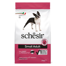 Schesir Dog Small Adult Ham сухой корм с ветчиной для собак малых пород, 2 кг