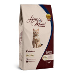 How Meow Adult Cat Chicken сухой корм с курицей для котов, 2 кг