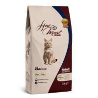 How Meow Adult Cat Chicken сухий корм з куркою для котів, 2 кг